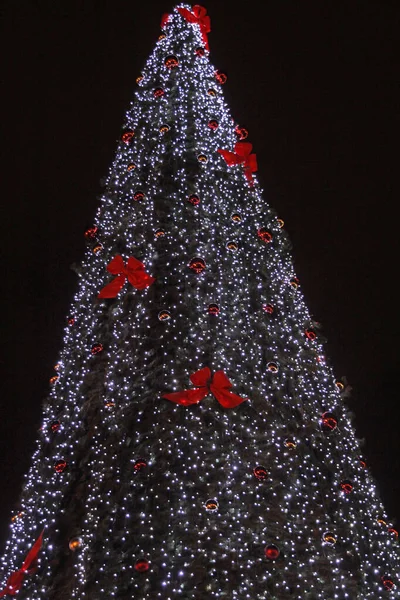 Christmas Decoration City Bilbao — Stock Photo, Image