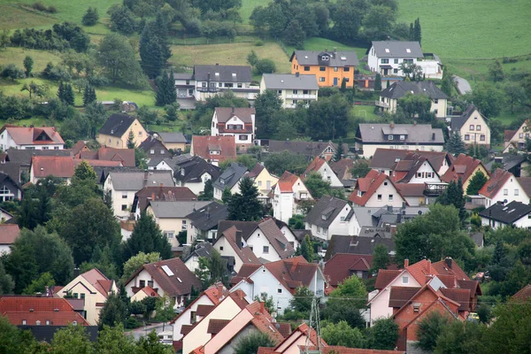 Pueblo Campo Baviera Alemania —  Fotos de Stock