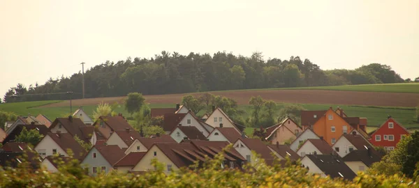 Χωριό Στην Ύπαιθρο Της Βαυαρίας Γερμανία — Φωτογραφία Αρχείου