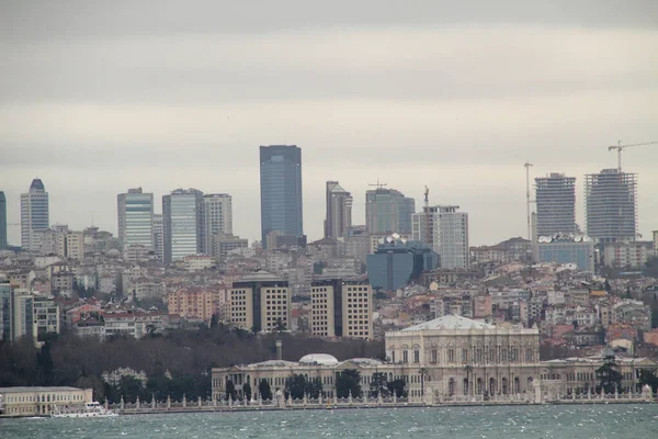 Городская Сцена Стамбула — стоковое фото