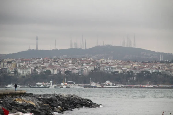 Bymiljø Istanbul – stockfoto