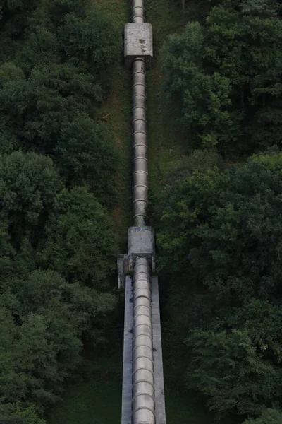 Betoncsővezeték Vidéken — Stock Fotó
