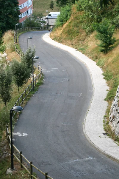 田舎の道路は — ストック写真