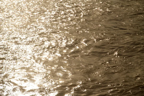 Reflexões Luz Sobre Água — Fotografia de Stock