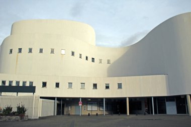 Dsseldorf şehir merkezinde mimarlık