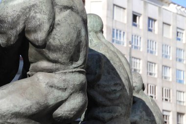 İspanya 'nın Vigo şehrinin merkezi.