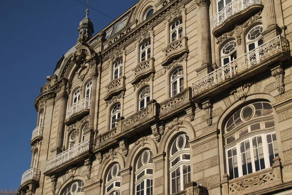 Vigo, İspanya 'da şehir manzarası