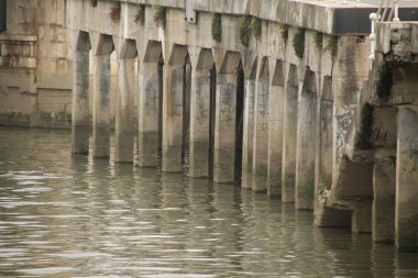 Bilbao nehrinin manzarası