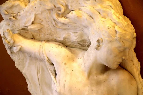 Skulptur Einem Palast Korfu Griechenland — Stockfoto