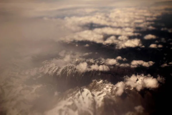 Політ Над Хмарами — стокове фото