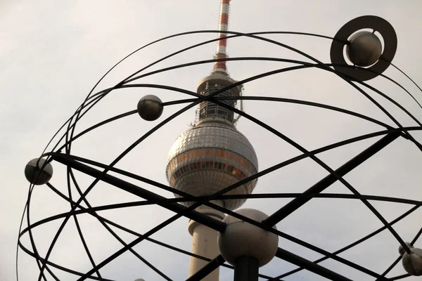 Torre Alexanderplatz Berlín — Foto de Stock