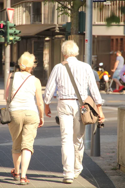 Couple Street — Stock Photo, Image