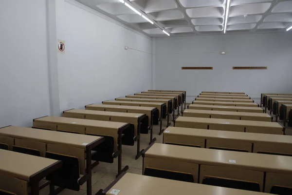 大学の空き教室 — ストック写真
