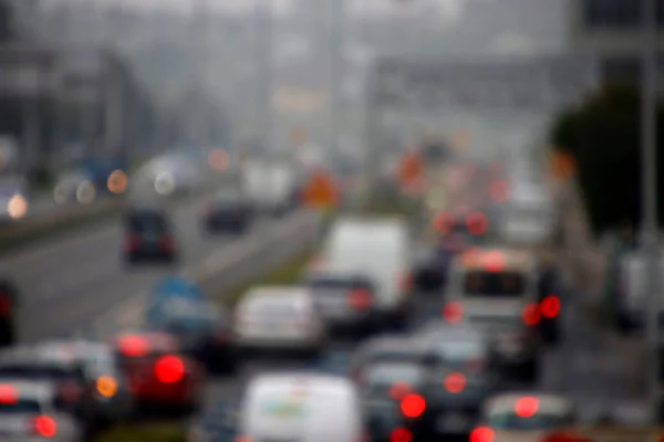 Strada Vicino Una Città — Foto Stock