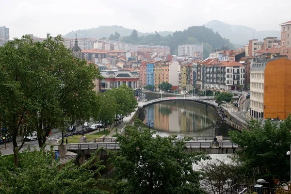 Puente Centro Bilbao — Foto de Stock