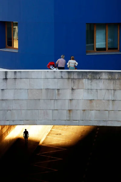 Les Gens Dans Centre Ville Bilbao — Photo