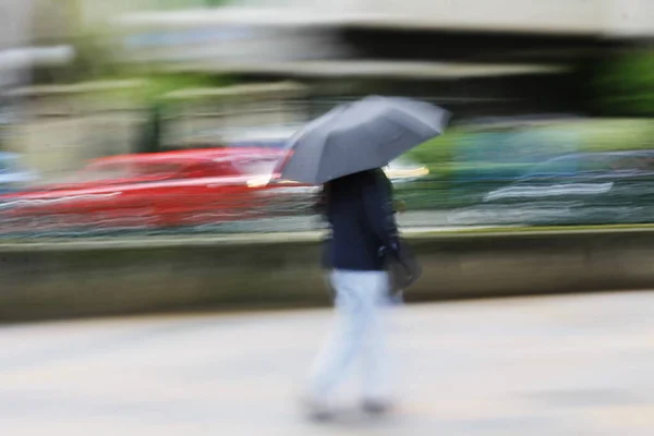 Persone Che Camminano Strada — Foto Stock