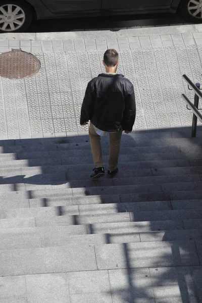 Lépcsők Városban — Stock Fotó