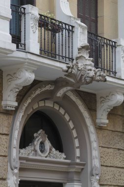 San Sebastian, İspanya 'da şehir manzarası