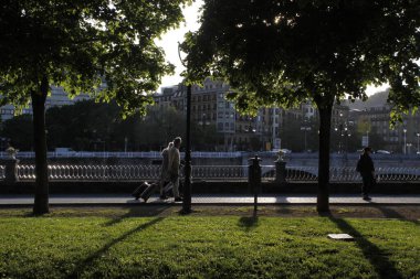 San Sebastian şehir merkezindekiler