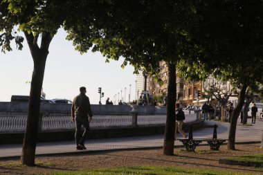 San Sebastian şehir merkezindekiler