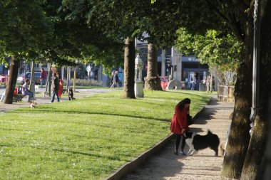 San Sebastian şehir merkezindekiler