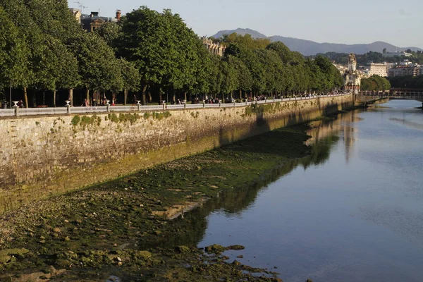 San Sebastian Spanya Şehir Manzarası — Stok fotoğraf