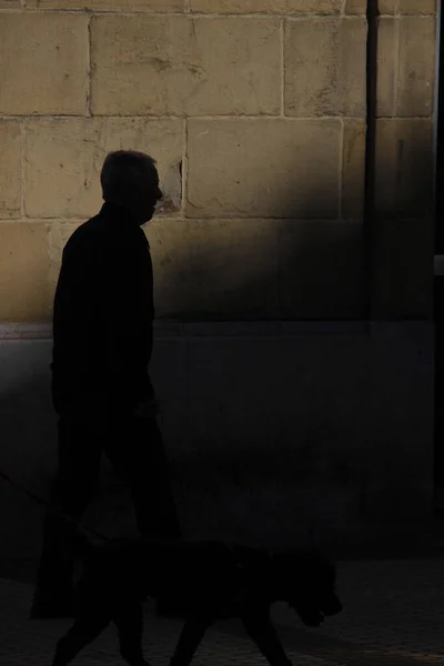 Pessoas Andando Rua — Fotografia de Stock