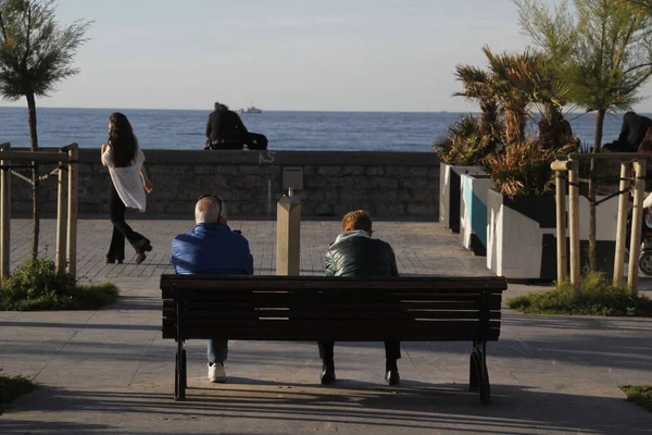 Summer Day San Sebastian Spain — Foto de Stock