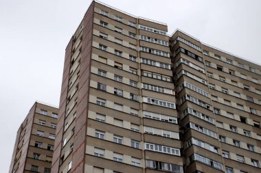 Bilbao şehrinde apartman blokları