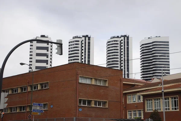 Apartments Blocks City Bilbao — Stock Photo, Image