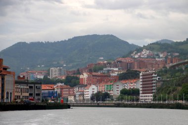 Bilbao şehrindeki şehir manzarası
