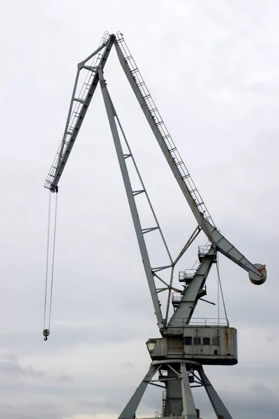 Cranes Harbor — Stock Photo, Image