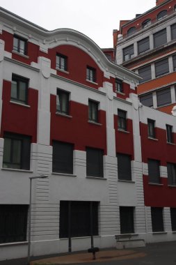 Bilbao şehrinin mimarisi.