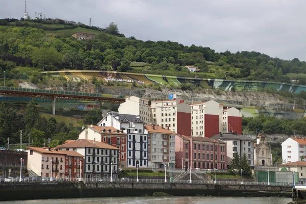 Rezidenční Budovy Městě Bilbao — Stock fotografie