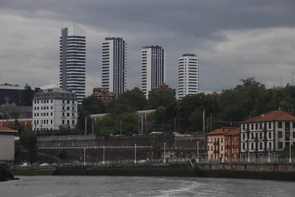 Edificios Residenciales Barrio Bilbao — Foto de Stock