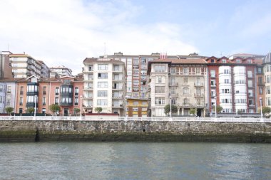 Bilbao şehrindeki şehir manzarası