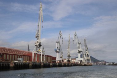 Bilbao nehrinde sanayi ortamı