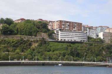 Bilbao nehrinin manzarası