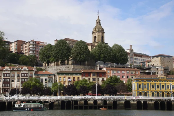 Blick Auf Die Mündung Von Bilbao — Stockfoto