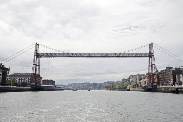 Γέφυρα Στη Μητροπολιτική Περιοχή Του Μπιλμπάο — Φωτογραφία Αρχείου
