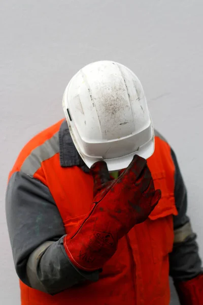 Worker Tired Shift Work — Stock Photo, Image