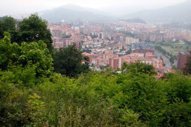 Bilbao şehrinin mimarisi.