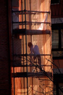 Bir inşaat alanının görüntüsü