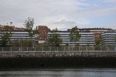 Bilbao şehrindeki şehir manzarası