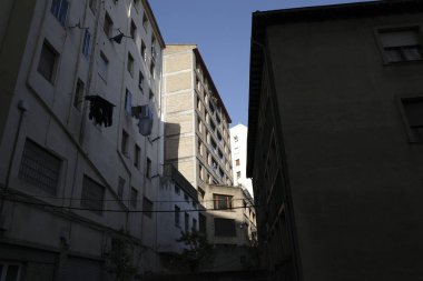 Bilbao şehrindeki şehir manzarası