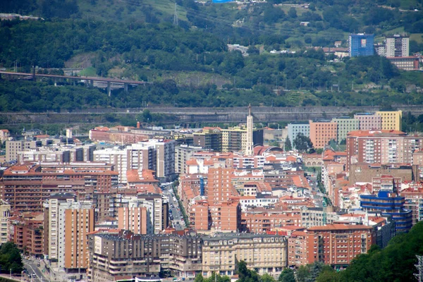 Urbanscape Cidade Bilbau — Fotografia de Stock