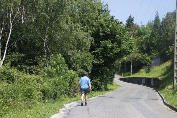 Marcher Dans Environnement Urbain — Photo