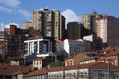 Bilbao şehrindeki şehir manzarası