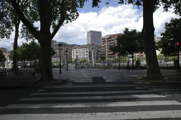 Bilbao Şehrindeki Şehir Manzarası — Stok fotoğraf